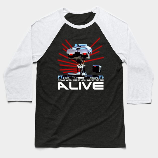 Laser Lips Baseball T-Shirt by ilcalvelage